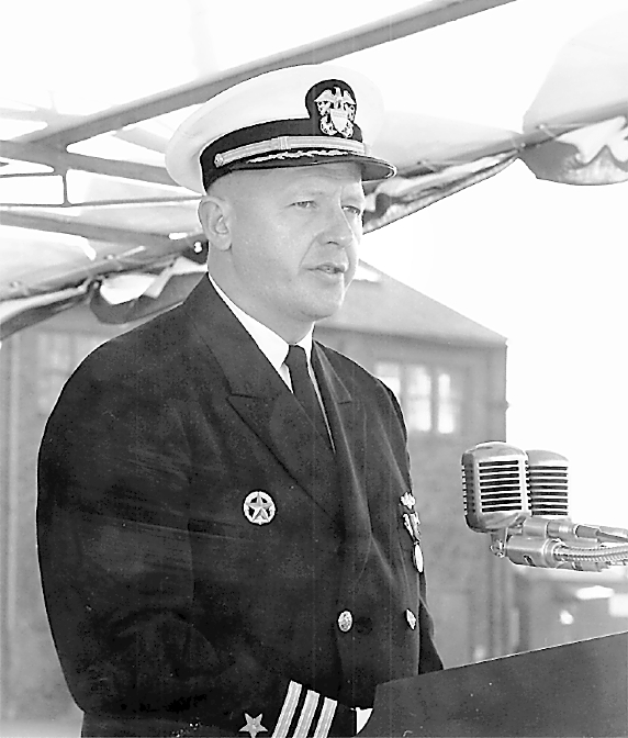 The USS Lapon was an attack submarine skippered by Capt. Whitey Mack of Cape Haze, Fla. in the early 1960's. She was the only sub in the US Navy equipped with a one-arm bandi next to the Coke machine. Its claim to fame was that Mack and his crew shadowed a new Yankee-Class Russian submarine underwater for 47 days to eavesdrop on its capabilities. Photo provided by Whitey Mack.