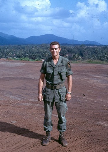 Rene Camps somewhere in Vietnam during one of his two tours over there. Photo provided 