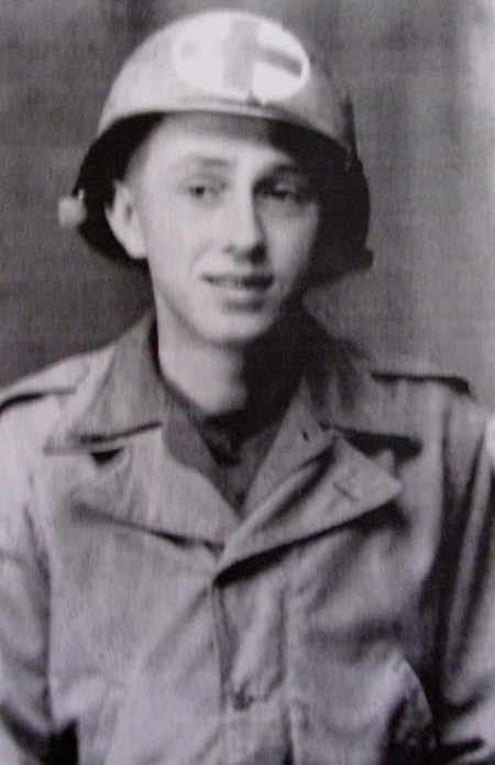 Sgt. Larry Earle of North Port, Fla. treated wounded soldiers on the Battle of the Bulge. The hard part was doing it at night in the dark. Photo provided