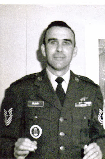 This was Blair who served as a sergeant in the Strategic Air Command 60 years ago. Photo provided