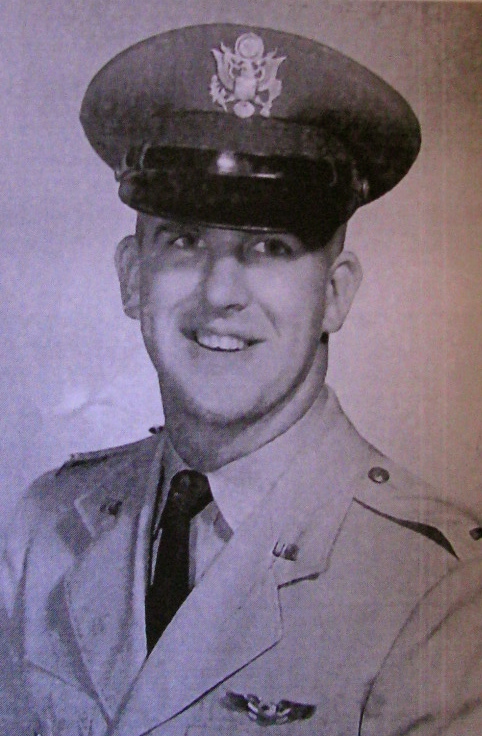 Lt. Thompson is pictured in his graduation photo after he received his fighter pilot wings in 1957. Photo provided by Robert Thompson