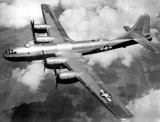 B-29s similar to the one above was used primarily by the US Air Force to burn most of the Japanese cities to the ground during World War II. Photo provided