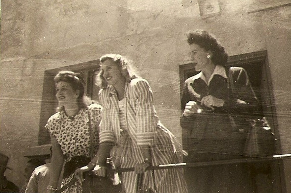 The Andrew Sisters -- LaVerne, Maxine and Patty--were part of a USO troop who arrived in Casablanca to entertain the troops during the end of World War II. McKenney snapped this pictured of the trio. Photo provided