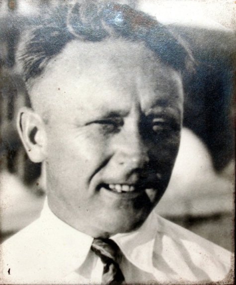 This was Tom Moore sometime before Wold War I when he was in his 20s and had a photographic studio in Philadelphia, Pa.