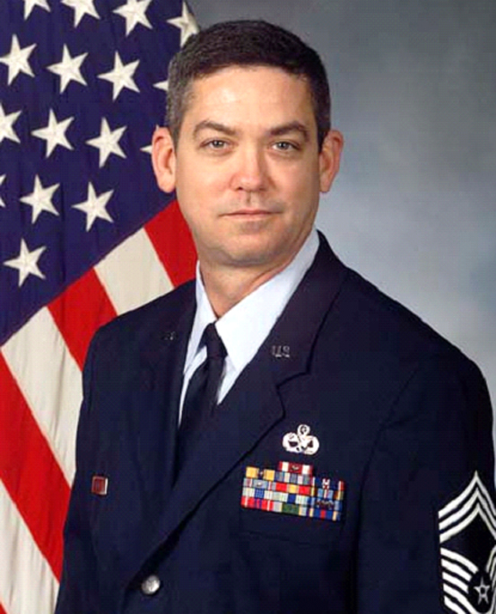  Chief Master Sgt. Terry Keene was a 1977 graduate of Charlotte High School. He spent his military career keeping an array of American fighter planes flying through war and peace. Photo provided