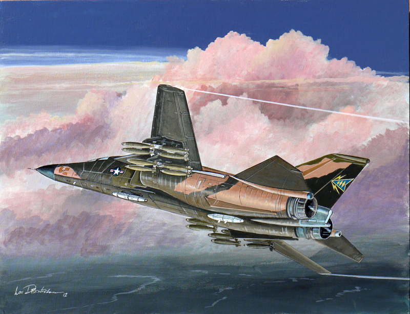  F-111 "Aardvark" Original art courtesy of Lou Drendel/www.aviation-art.net