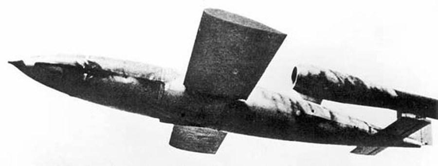A German-built V-1 "Buzz Bomb" that terrorized London in World War II drew upon concepts developed in Arcadia, Fla. in 1918, according to historian Howard Milton. Photo provided 