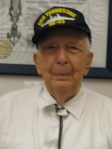  Rohn wearing his USS Tennessee ball cap at 95. Sun photo by Don Moore