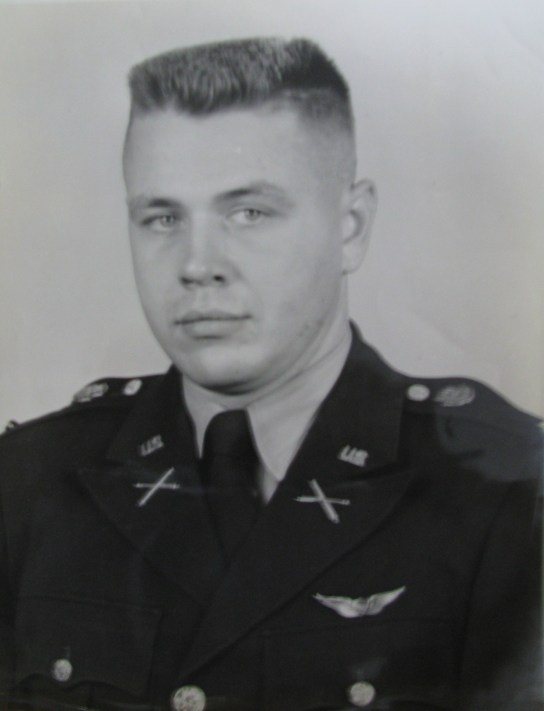 2nd Lt. Bob Dickinson was in his 20s and he had just graduated from Army flight school in 1956 at Fort Rucker, Ala. Photo provided