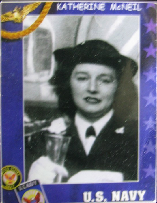 This was Kay Mc Neil as a 20-year-old WAVE boot camp recruit in 1944. Photo provided