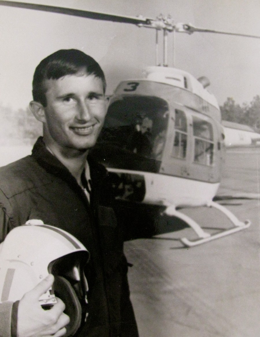 Lt. j.g. John Dickinson, a Navy helicopter pilot, served in Vietnam in 1969. He fell in love with Ngoc-Ha, a young Vietnamese girl, he lost her for 20 years after his year of service overseas was finished. Photo provided