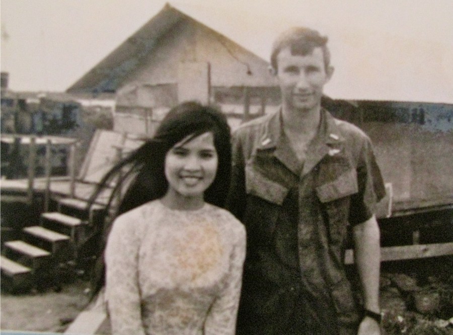 Ngoc-Ha and John were young lovers pictured holding hands in Ca Mau, Vietnam. They were caught up in a war that would make their lives difficult for decades until they finally found each other again a world away in the U.S. in 1992. Photo provided