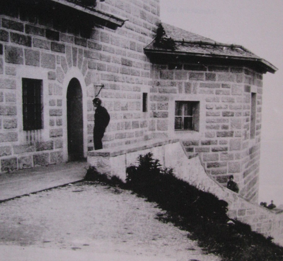 This is the entrance to Hitler's "Eagle's Nest" getaway in the Alps that became a tourist attraction for the troops after the war. Photo provided by Eddy Edwards