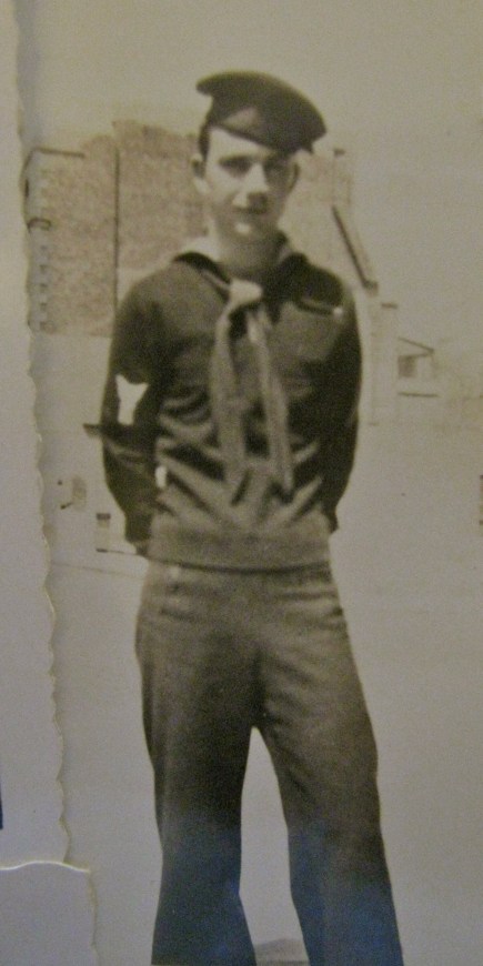 This is Jean's younger brother, Ted, who ran a landing craft and brought troops into the beaches of Normandy on D-Day during World War II. Photo provided