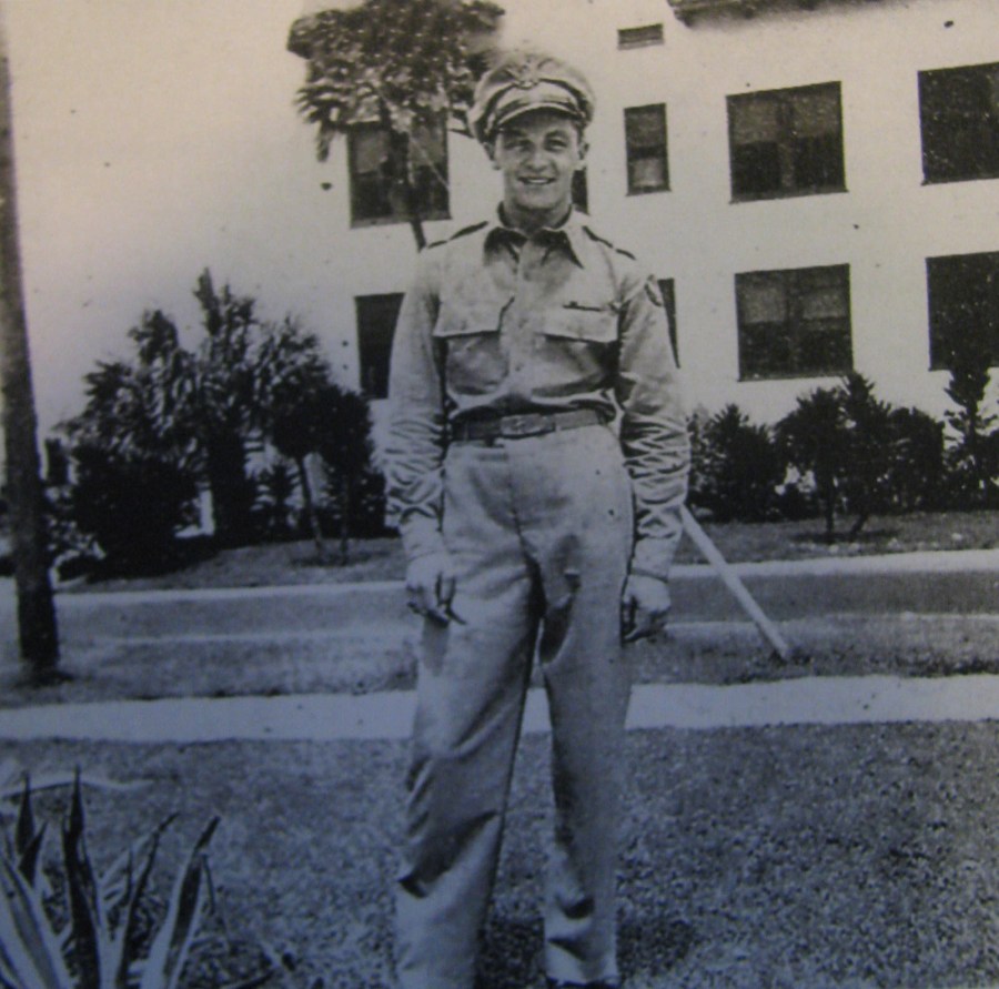 Al Simmons, Buster Yates' buddy in the Army Air Corps during World War II, helped him break up a Nazi spy ring in Guatemala. Photo provided by Buster Yates
