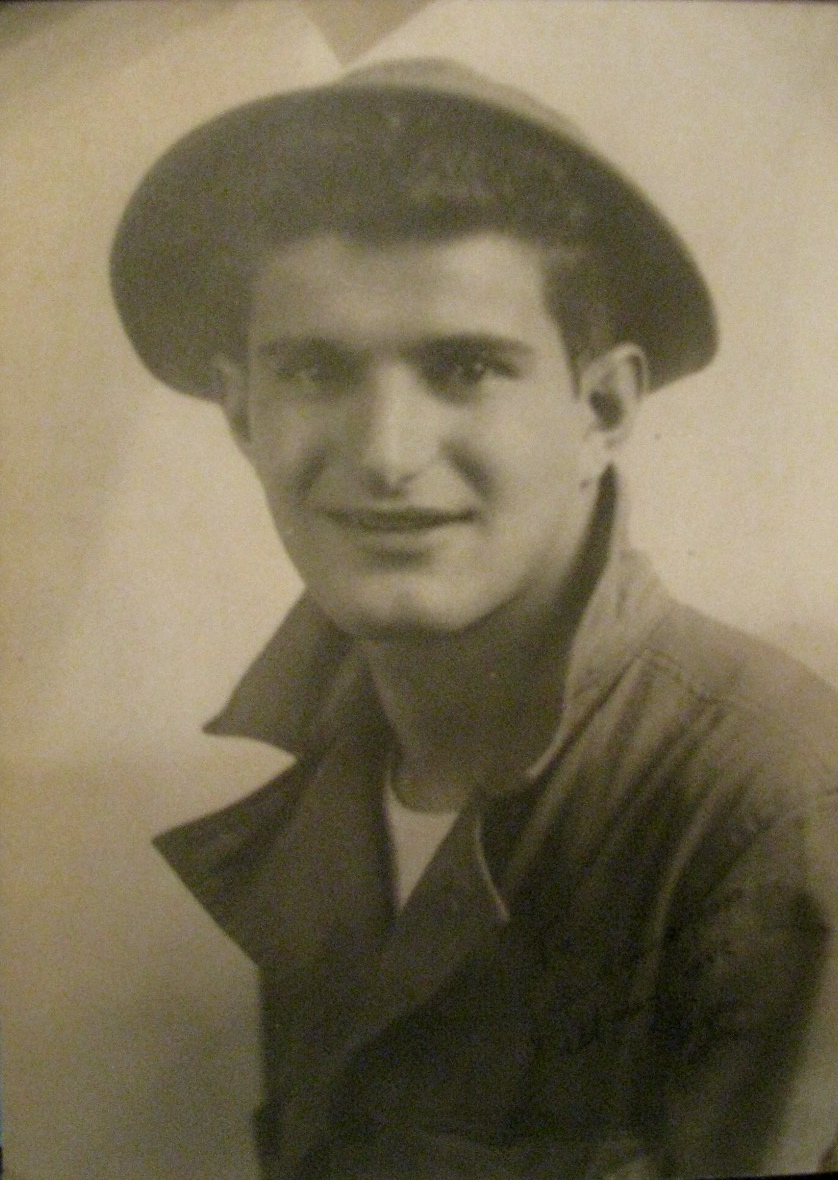 This was Pfc. Louis Basso shortly after graduating from Army boot camp in 1940. He was 19-years-old. Photo provided