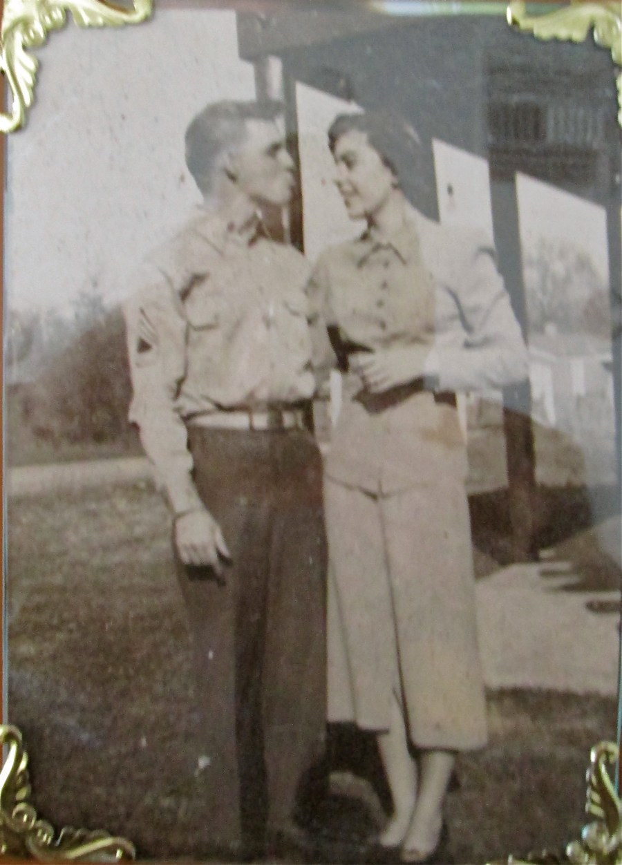 Goff and his wife, Rose, about the time they were married in 1952. Photo provided.