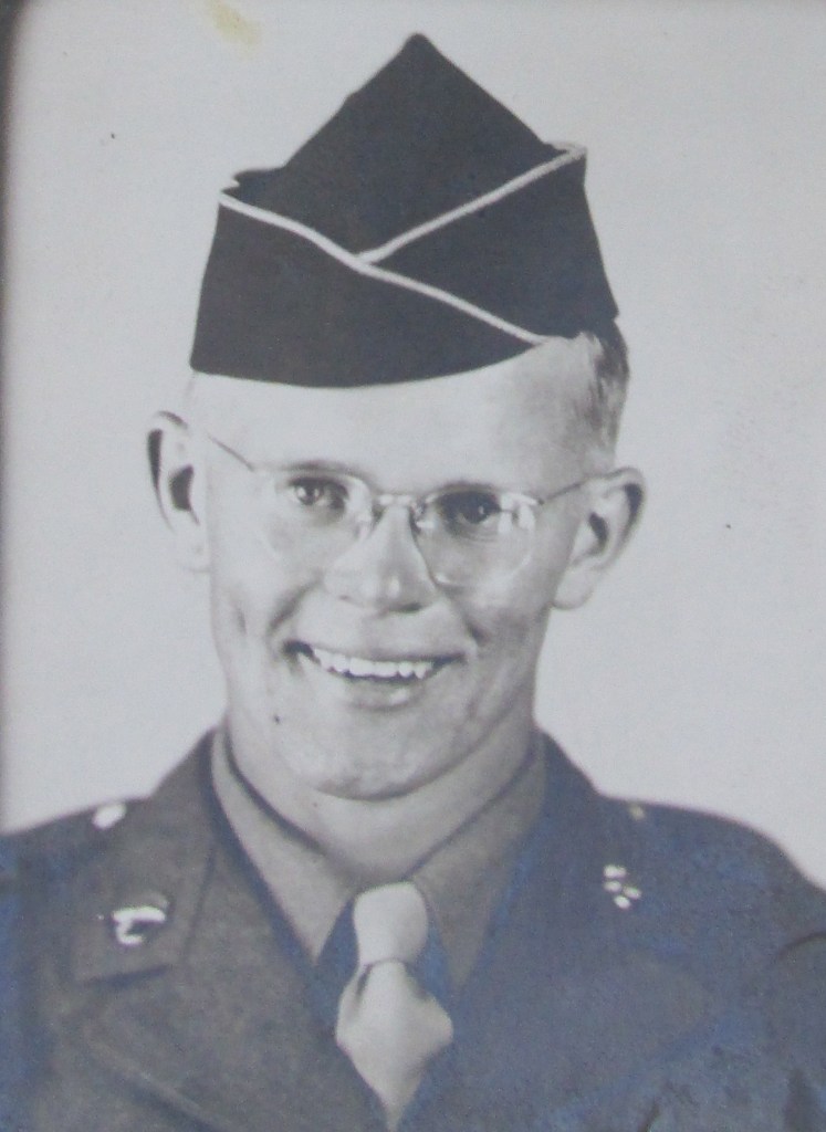 Dick Samuelson is an 18-year-old Army Air Corps recruit fresh out of boot camp in 1944 headed for the war in Europe. Photo provided