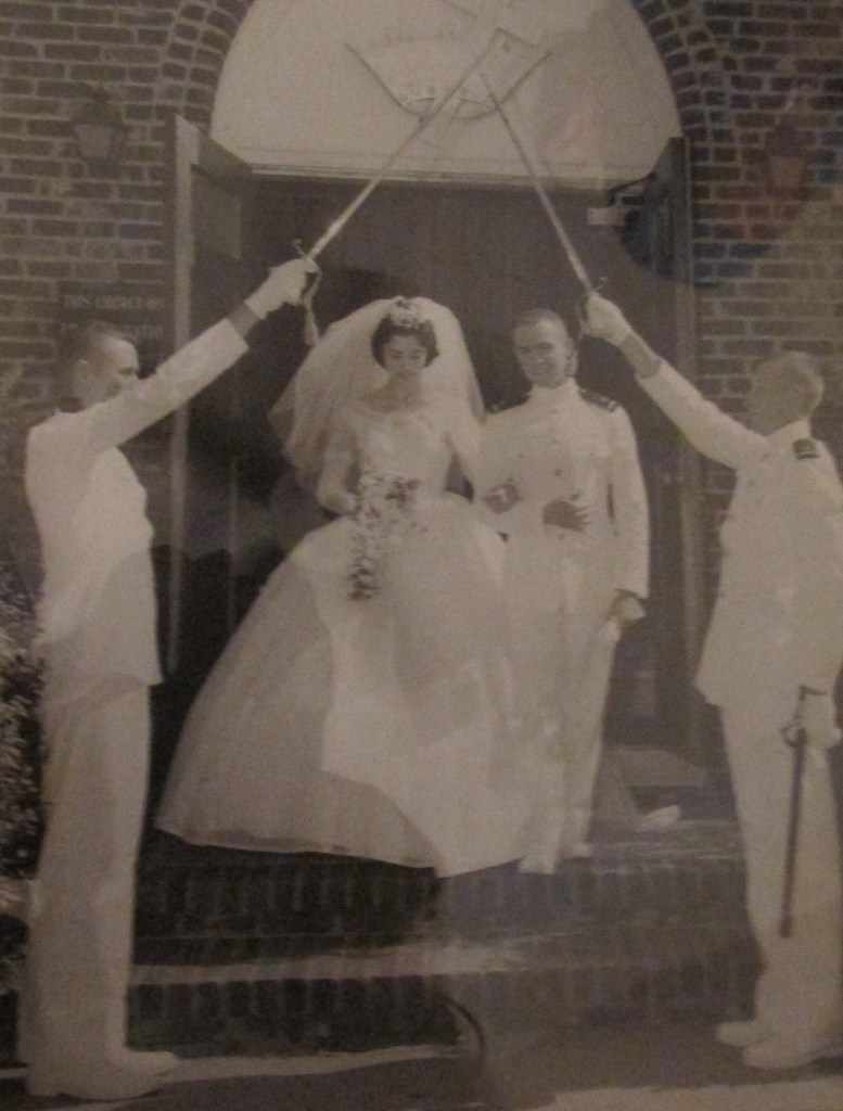  Art and Pat Rimback leave the Presbyterian church in Clark, N.J. on their wedding day, Aug. 18, 1962. Photo provided