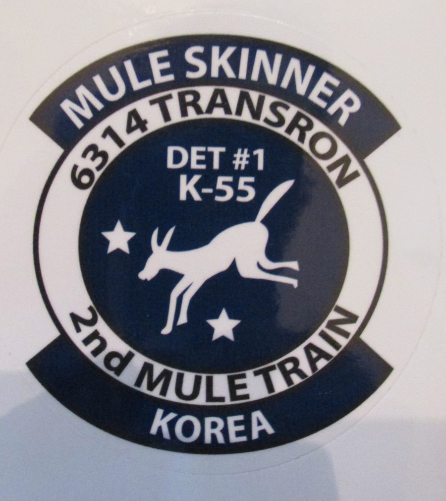 This was Hammond's outfit in the Philippines--the 6314 Transportation Squadron--"The Mule Skinners." Photo provided