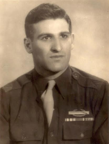  This was Capt. Harold Sandler when he served in Patton's 3rd Army in Europe during World War II. He received a Silver Star for valor and a Purple Heart for his war wounds. Photo provided