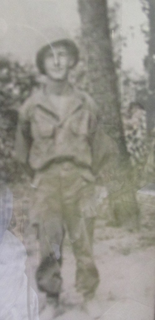 Pfc. Tatko with Patton's 3rd Army in France during World War II. Photo provided