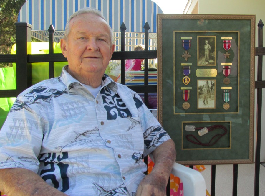 Tatko at 90 at his home in Venice.