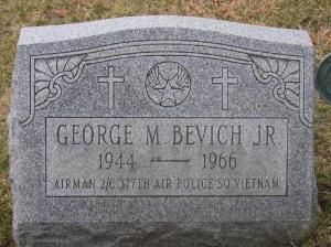 This is Airman 2nd George Bevich's grave in Summit Hill, Pa., 50 miles north of Allentown. Photo provided