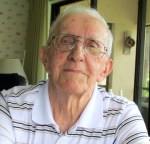 Merle Branstetter at 93 at his Burnt Store Marine home. Sun photo by Don Moore