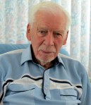 Cowin at his Venice home recently at 92. Sun photo by Don Moore