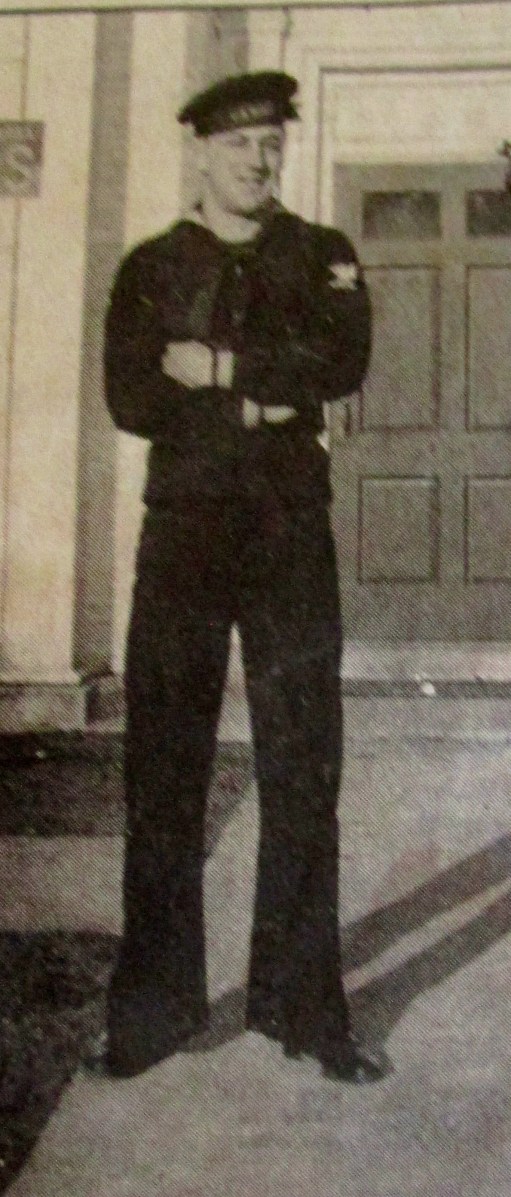 This was George Chatterton in the 1940s when he could fit into a pair of pants with a 29-inch waist. Photo provided