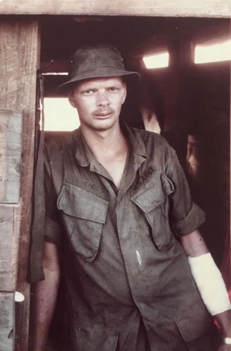 Sgt. Nichols with the Americal Division in Vietnam in 1970. Photo provided